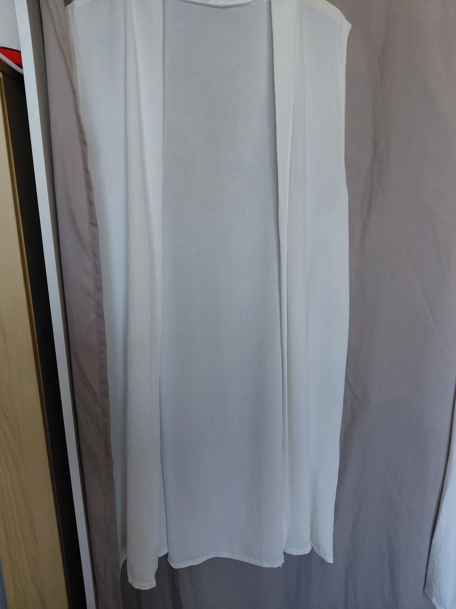 Magnificent wide-leg pants and long vest set for women size U – photo 2